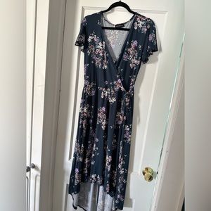 Fortune + Ivy Faux Wrap Dress